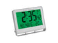 Orologio digitale da tavolo ALBA radiocontrollato LCD 20x3x15 cm Bianco HORLCDNEO