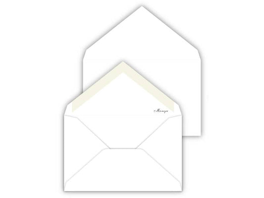 Buste senza finestra Pigna Envelopes Monique 115 g/m² 90x140 mm bianco conf. 500 - 0744065