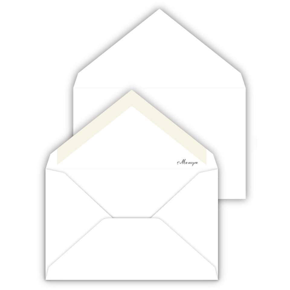 Buste senza finestra Pigna Envelopes Monique 115 g/m² 90x140 mm bianco conf. 500 - 0744065