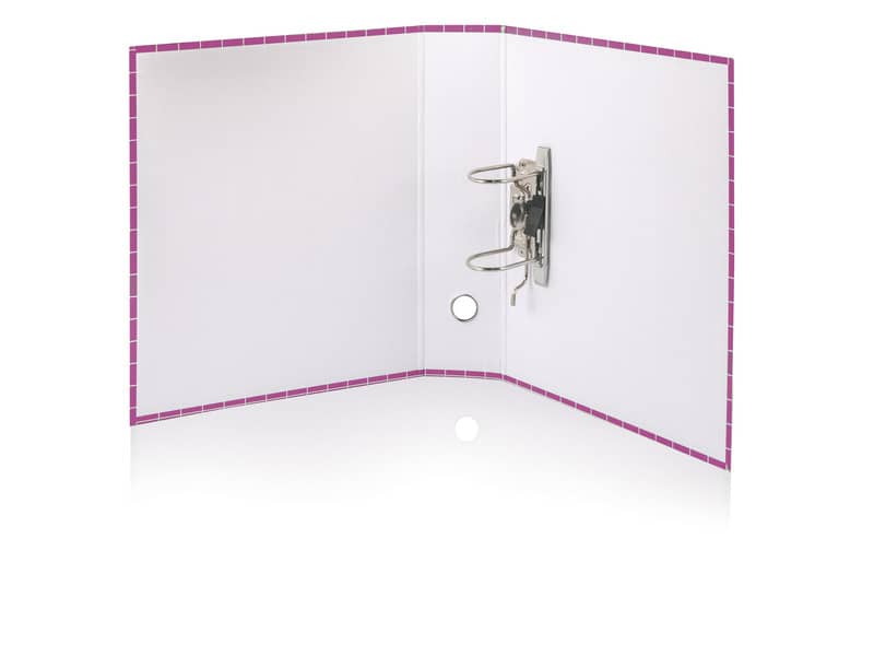 Registratore protocollo con custodia BREFIOCART New Color 35x28,5 cm dorso 8 cm fuxia - 0201180.FX