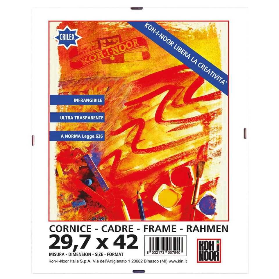 Cornice a vista in crilex KOH-I-NOOR 29,7x42 cm DK2942C