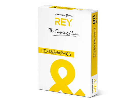 Carta per fotocopie A3 International Paper Rey Text & Graphics 170 CIE 120 g/m² Risma 250 fogli - RYTEG120X430