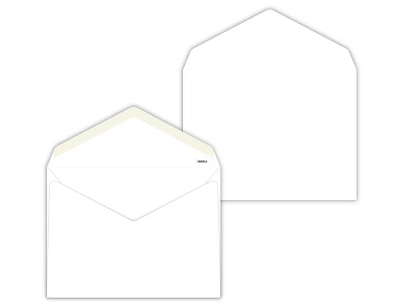 Buste senza finestra Pigna Envelopes Umbria 100 g/m² 180x240 mm bianco conf. 500 - 0079293