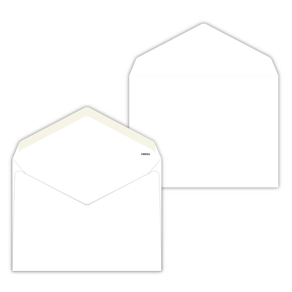 Buste senza finestra Pigna Envelopes Umbria 100 g/m² 180x240 mm bianco conf. 500 - 0079293