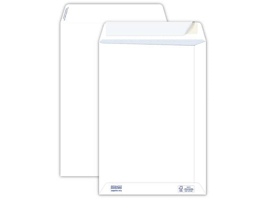 Buste a sacco bianche autoad. removibili Pigna Envelopes Competitor strip 80 g/m² 230x330 mm conf. 500 - 0029481
