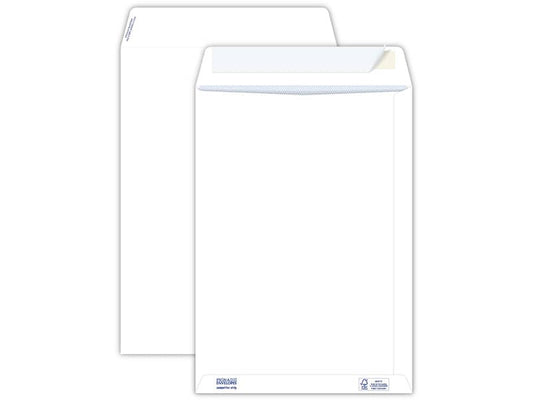 Buste a sacco bianche autoad. removibili Pigna Envelopes Competitor strip 80 g/m² 250x353 mm conf. 500 - 0099066