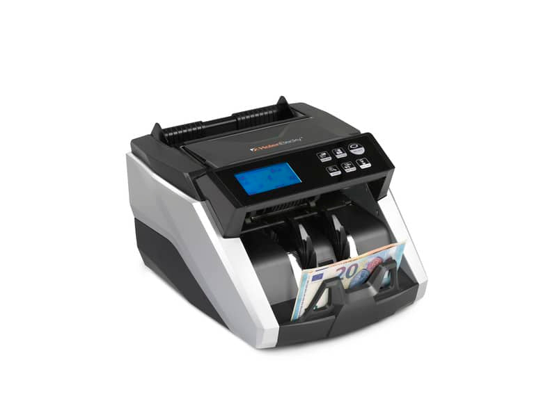 Conta-verifica banconote HolenBecky HT 6600 nero/silver controlli MG, MT, UV, MULTI IR, DD - 3318