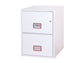 Classificatore ignifugo Fire File Phoenix bianco - Ral 9003 2 cassetti da 49lt. con chiave - FS 2252 K