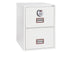 Classificatore ignifugo Phoenix bianco - Ral 9003 2 cassetti da 49lt. con serratura elettronica R3 - FS 2252 E