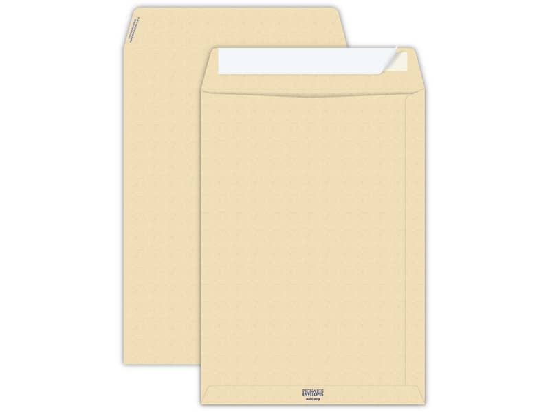 Buste a sacco autoadesive Pigna Envelopes Multi strip kraft avana 100 g/m² 250x353 mm  conf. 500 - 0099076