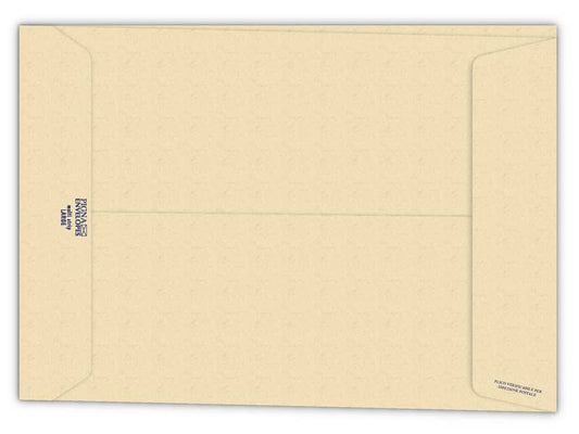 Buste a sacco con soffietto Pigna Envelopes Multi Strip Large 23+4 x 33 cm avana Conf. 250 pezzi - 0655241