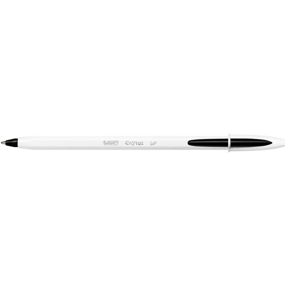 Penna a sfera con cappuccio BIC Cristal UP M 1,2 mm nero 949880