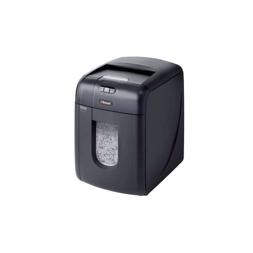 Distruggidocumenti ad alimentazione automatica Rexel Auto+130M P-5 26 L taglio microframmenti 2x15 mm 2104100EUA