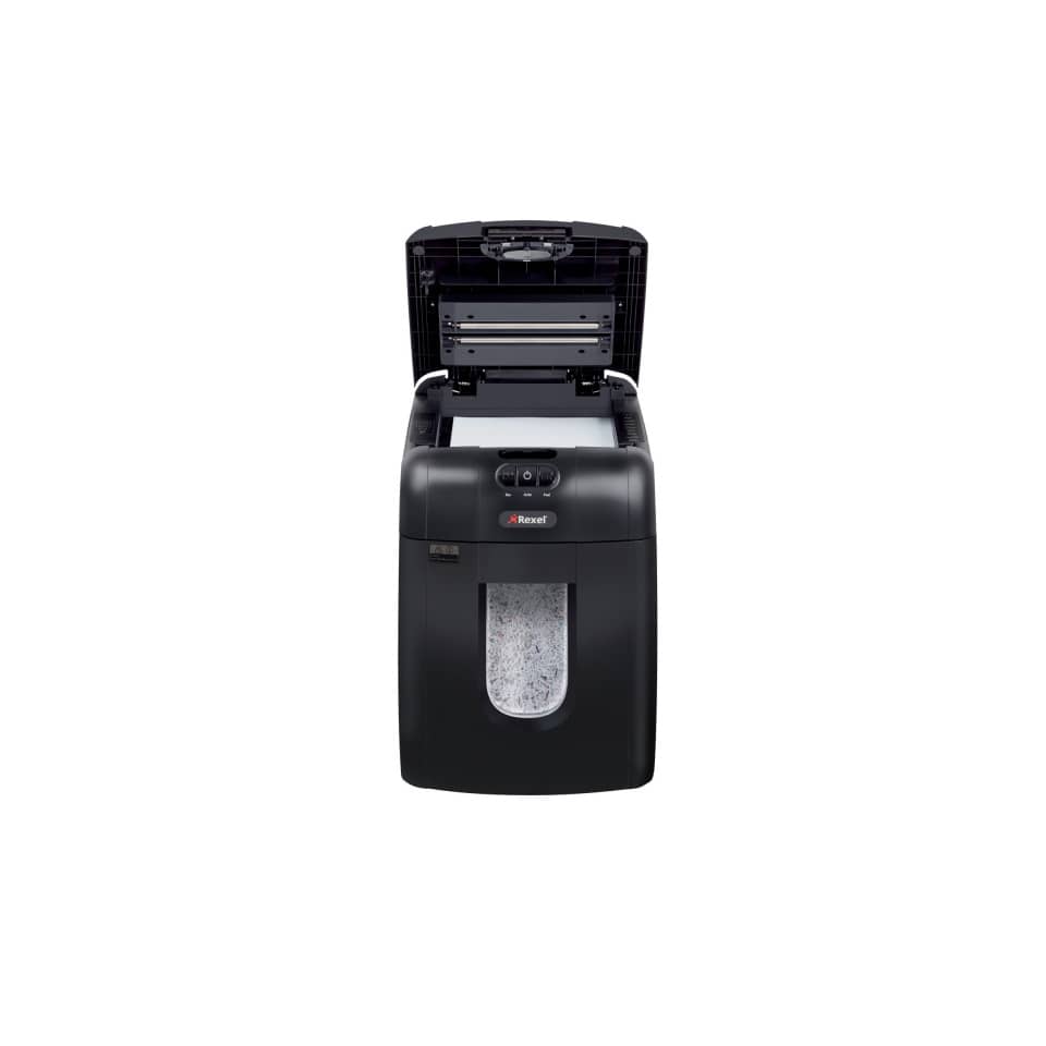 Distruggidocumenti ad alimentazione automatica Rexel Auto+130M P-5 26 L taglio microframmenti 2x15 mm 2104100EUA