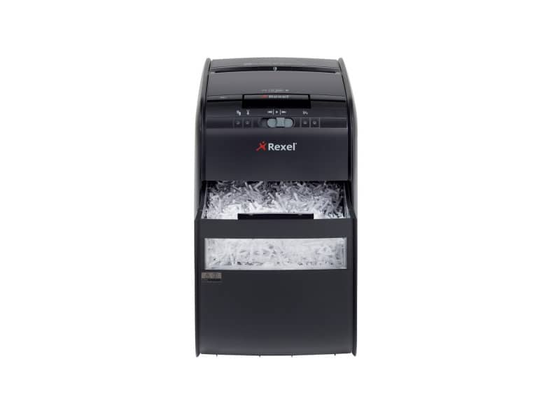 Distruggidocumenti ad alimentazione automatica Rexel Auto+90X P-3 20 L taglio a frammenti 4x45 mm 2103080EUA