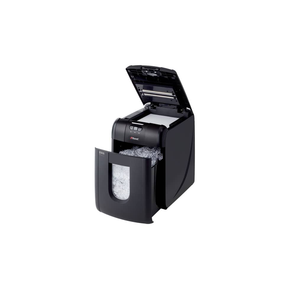 Distruggidocumenti ad alimentazione automatica Rexel Auto+130M P-5 26 L taglio microframmenti 2x15 mm 2104100EUA