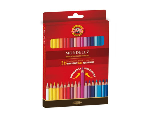 Astuccio matite multicolore KOH-I-NOOR legno di cedro 36 matite - H2141N