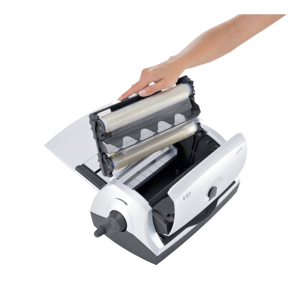 Plastificatrice a freddo CS9 Leitz A4 bianco 18641