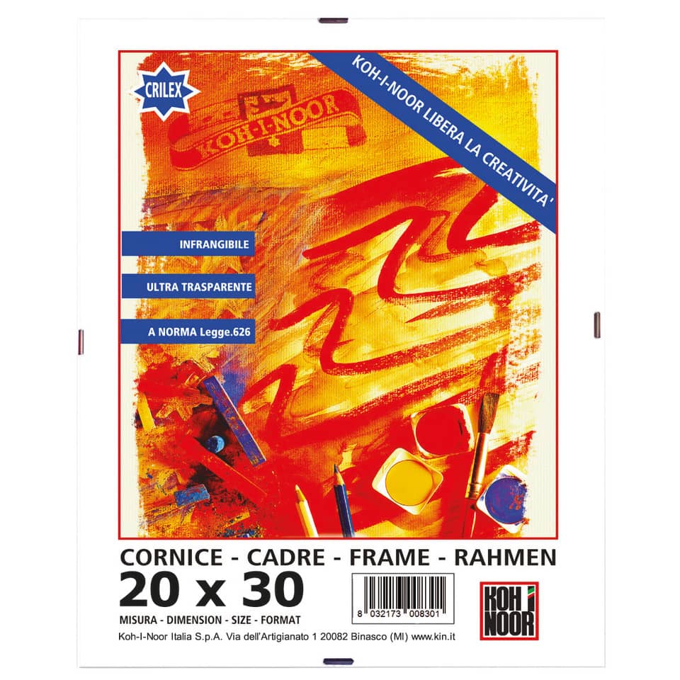 Cornice a vista in crilex KOH-I-NOOR 20x30 cm DK2030C