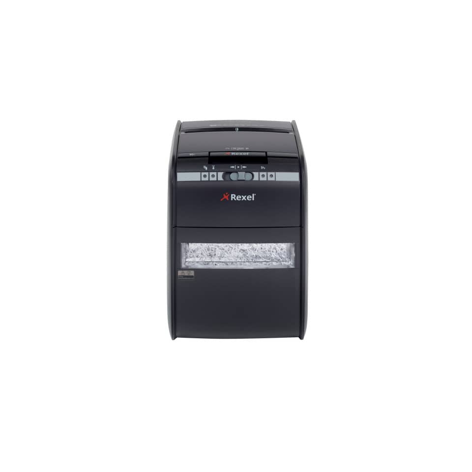 Distruggidocumenti ad alimentazione automatica Rexel Auto+90X P-3 20 L taglio a frammenti 4x45 mm 2103080EUA