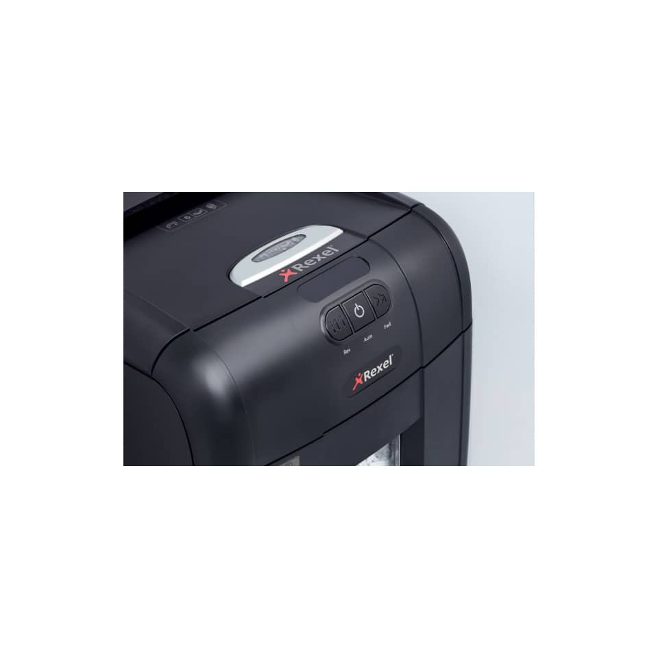 Distruggidocumenti ad alimentazione automatica Rexel Auto+130M P-5 26 L taglio microframmenti 2x15 mm 2104100EUA