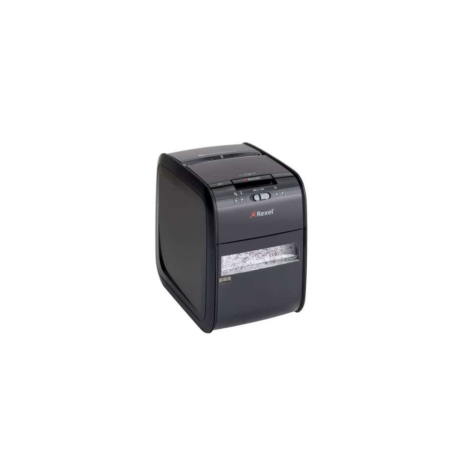 Distruggidocumenti ad alimentazione automatica Rexel Auto+90X P-3 20 L taglio a frammenti 4x45 mm 2103080EUA