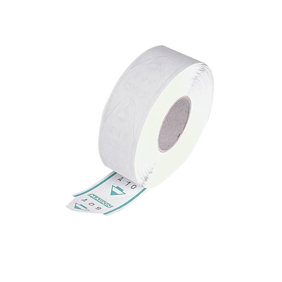 Rotoli tickets per eliminacode MARKIN blu - Ø113x40 mm conf.5 - Y611BL