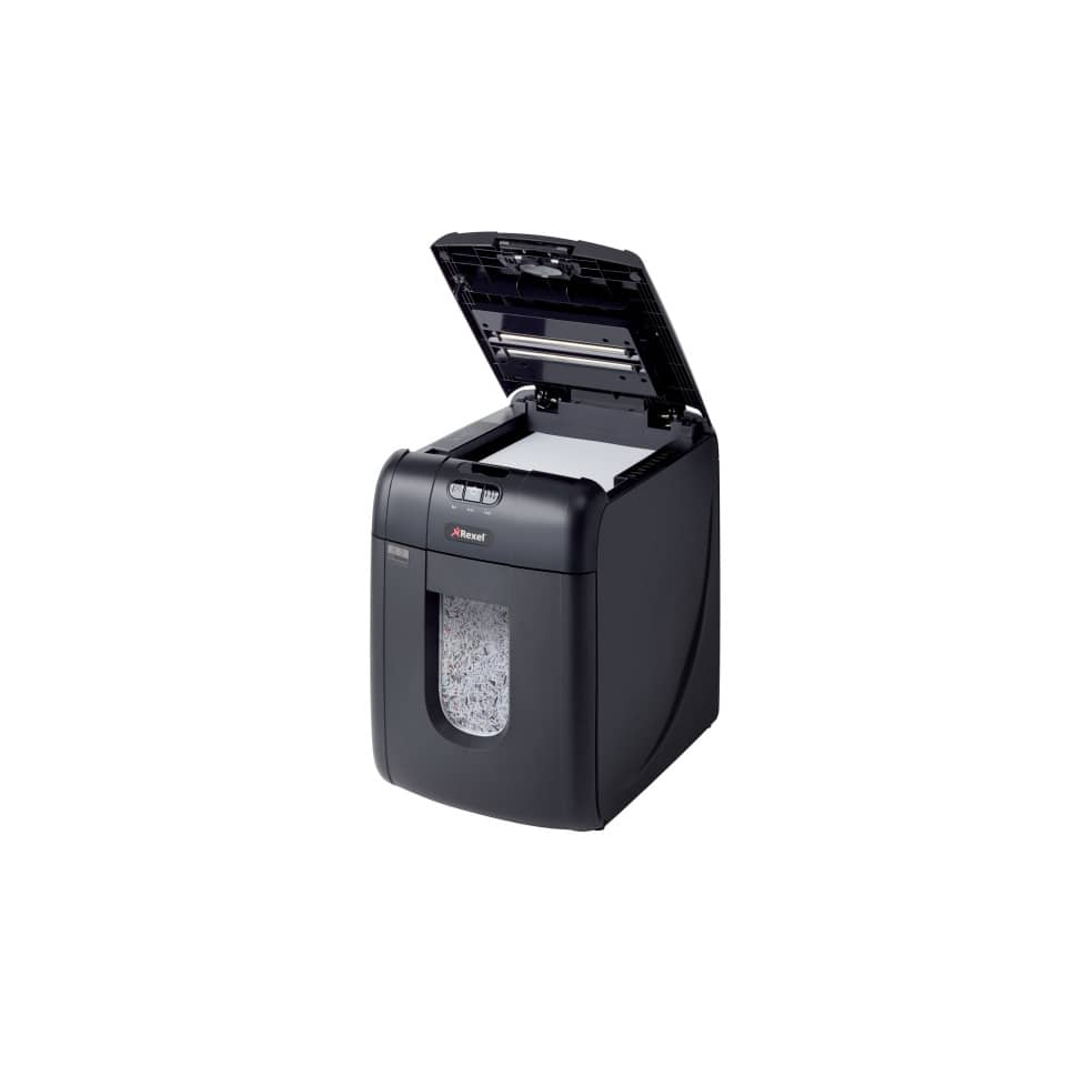 Distruggidocumenti ad alimentazione automatica Rexel Auto+130M P-5 26 L taglio microframmenti 2x15 mm 2104100EUA