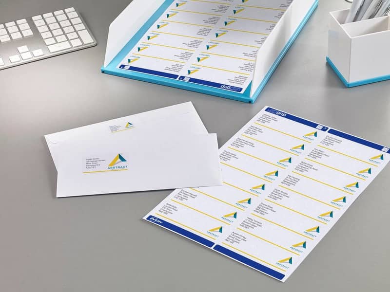 Etichette bianche per indirizzi AVERY Ultragrip™ 99,1x33,9 mm - 16 et/foglio - stampanti laser cf. 100 fogli L7162-100