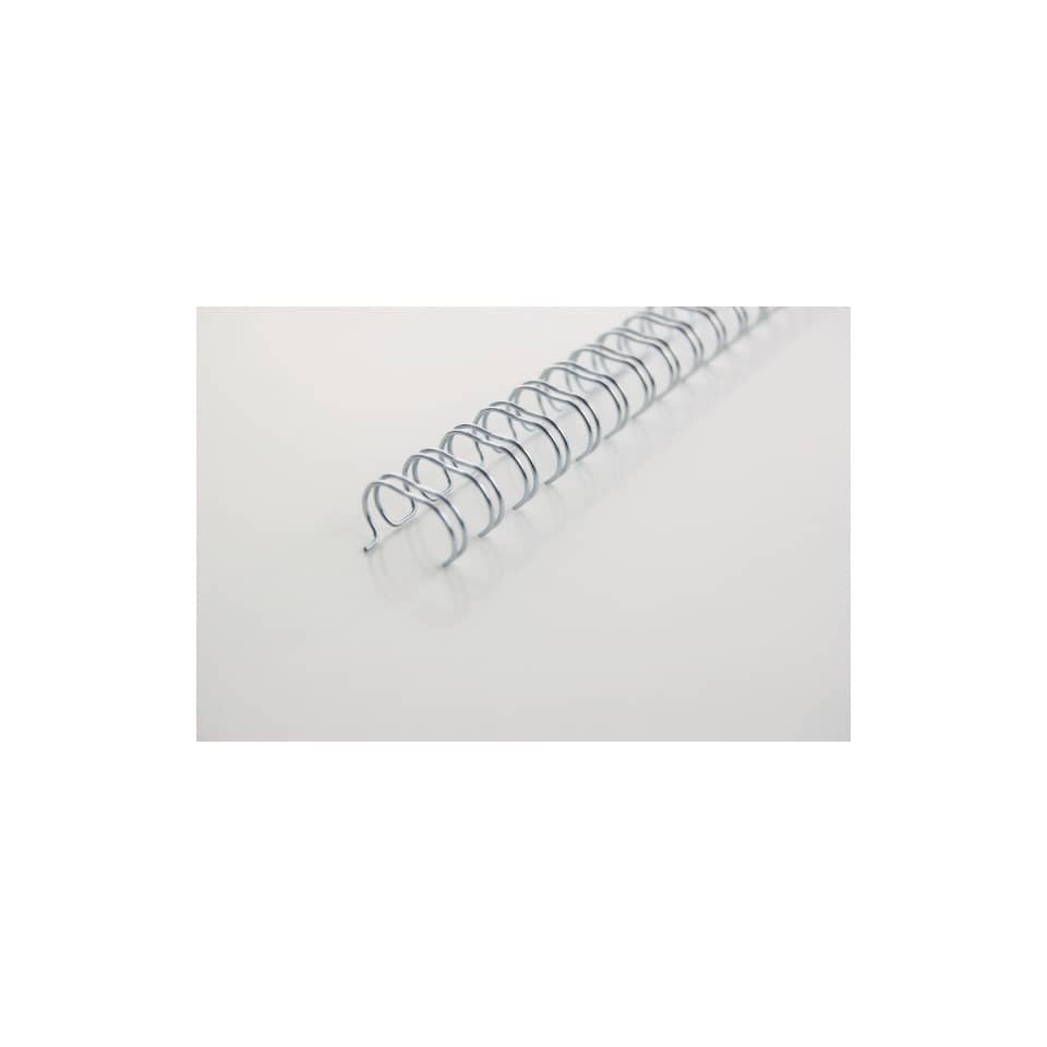 Spirali metalliche a 34 anelli GBC Wirebind 8 mm a4 nero conf da 100 spirali - RG810510