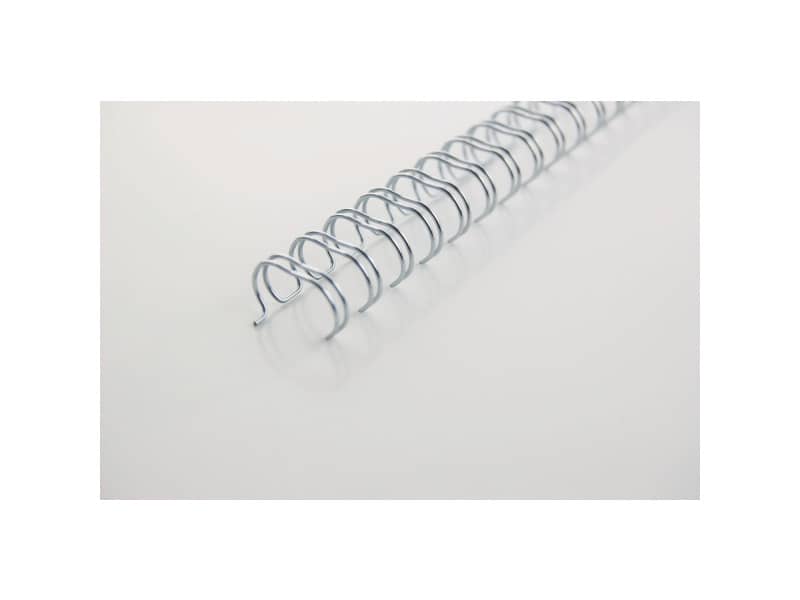 Spirali metalliche a 34 anelli GBC Wirebind 9 mm a4 nero conf da 100 spirali - RG810610