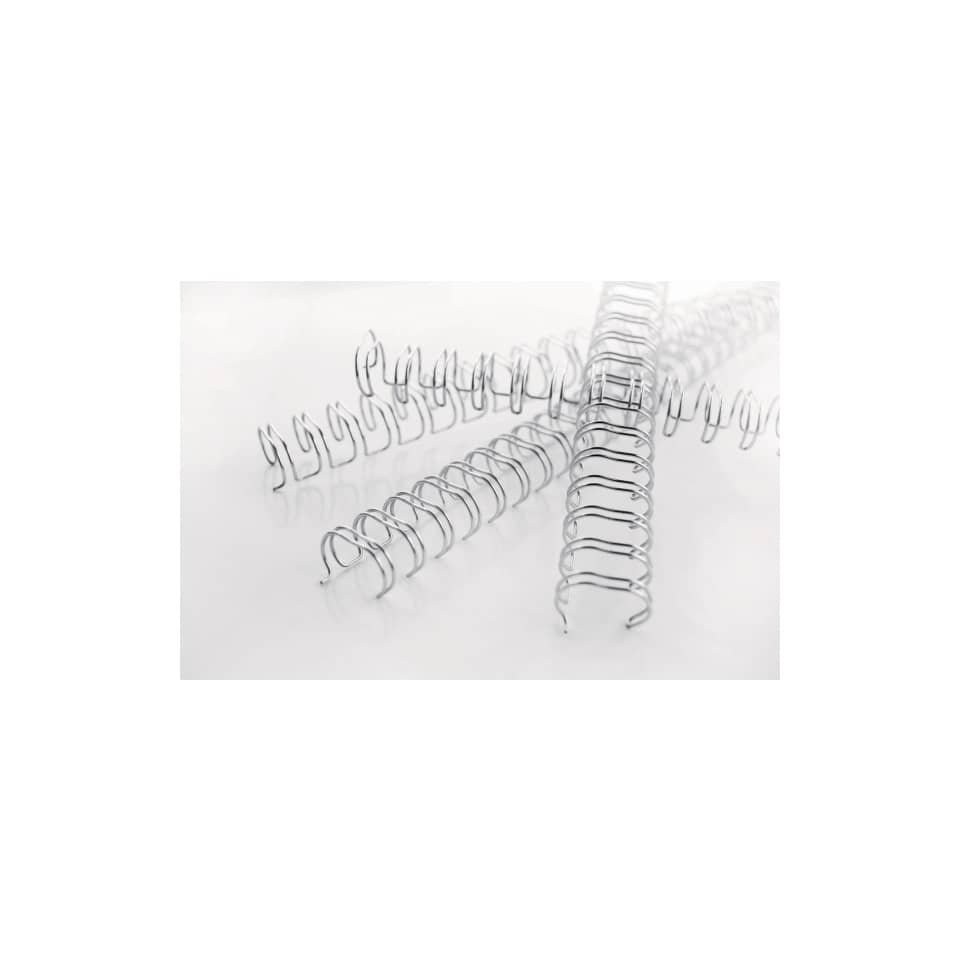 Spirali metalliche a 34 anelli GBC Wirebind 11 mm a4 nero conf da 100 spirali - RG810710