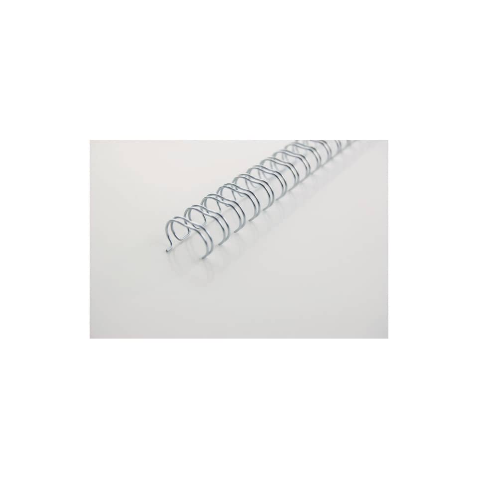 Spirali metalliche a 34 anelli GBC Wirebind 6 mm a4 nero conf da 100 spirali - RG810410