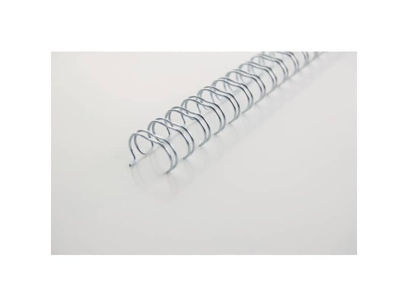 Spirali metalliche a 34 anelli GBC Wirebind 11 mm a4 nero conf da 100 spirali - RG810710