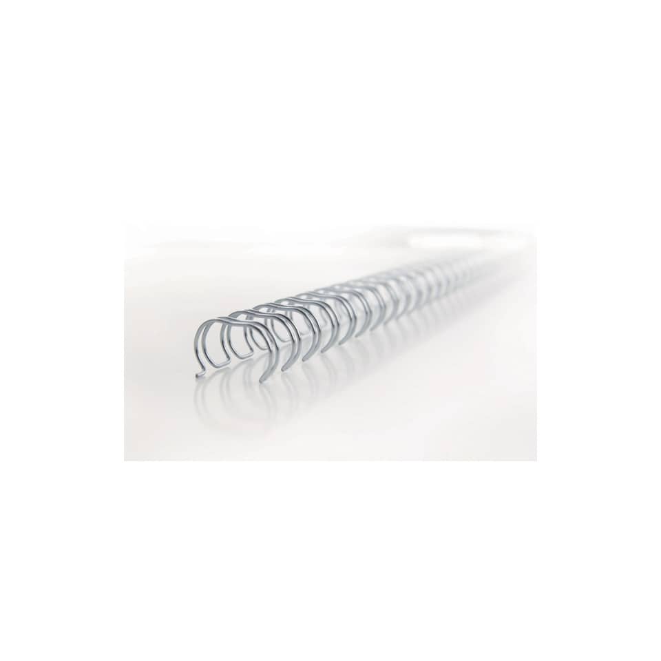 Spirali metalliche a 34 anelli GBC Wirebind 9 mm a4 nero conf da 100 spirali - RG810610