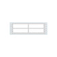 Etichette bianche a modulo continuo TICO Tab 2 corsie 89x23,5 mm - 24 et/foglio - 500 fogli - 12000 etichette - TAB2-0892