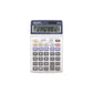 Calcolatrice da tavolo a energia solare SHARP con display LCD mobile a 12 cifre grigio - SH-EL337C