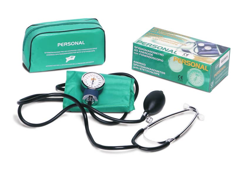 Sfigmomanometro aneroide PVS Personal verde SFI240