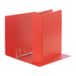 Raccoglitore Esselte DAILY a 4 anelli a D 50mm robusto cartone rivestito in PP rosso 22x30 cm dorso 7 cm - 395698300
