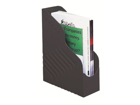 Portariviste King Mec Magazine Rack Jumbo - dorso 10 cm nero 49110