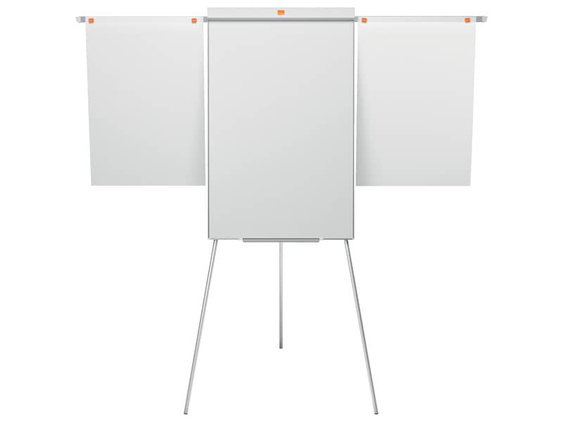 Portablocco magnetico a cavalletto Nobo Classic fisso con bracci estensibili 68x185 cm - 1901918