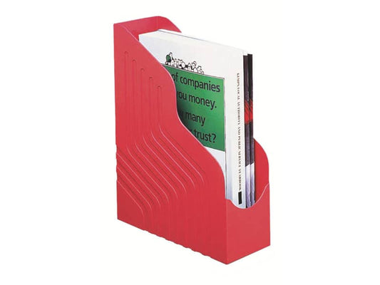 Portariviste King Mec Magazine Rack Jumbo - dorso 10 cm rosso 49111