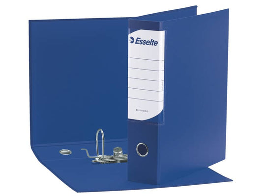Registratore con custodia Esselte G95 BUSINESS protocollo Dorso 8 cm cartone plastificato blu - 390795050