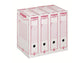 Scatola archivio King Mec Storage A4 9x33x23 cm bianco 160100