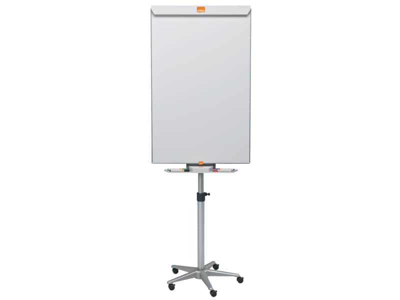 Portablocco magnetico a cavalletto Nobo Classic mobile in acciaio bianco 69x190 cm - 1902386