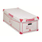 Contenitore 8 scatole archivio King Mec Storage 41x27x78 cm bianco 160400
