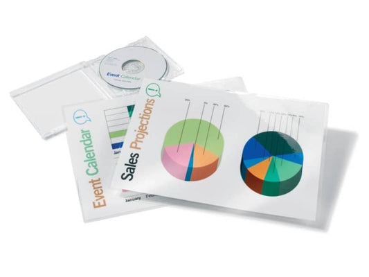 Pouches per plastificatrici a caldo GBC 2x75 µm finitura lucida A6 11,1x15,6 cm Conf. 100 pezzi - 3743152