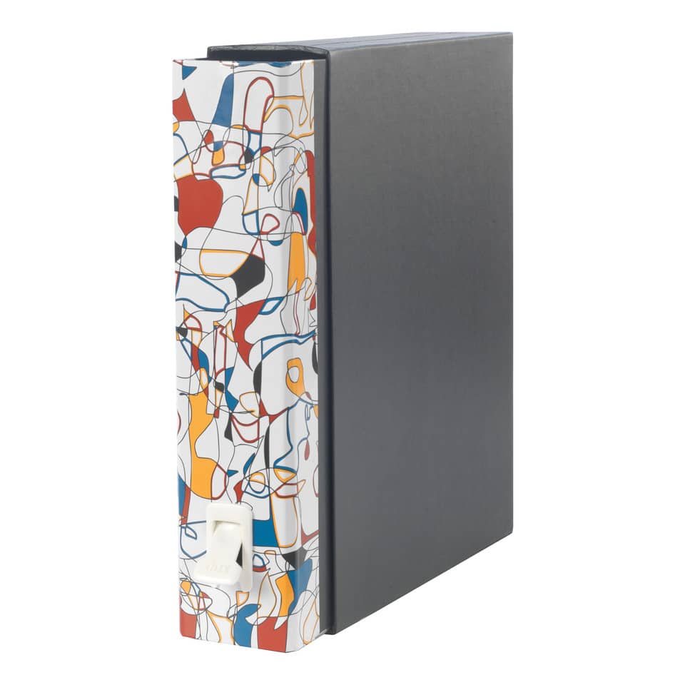 Registratore a leva DOX2 Protocollo Infinity 28,5x35 cm - dorso 8 cm colori assortiti - D26209