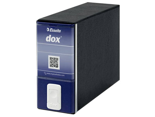 Registratore a leva DOX3 Memorandum dorso 8 cm - formato 23x18 cm blu 263A4