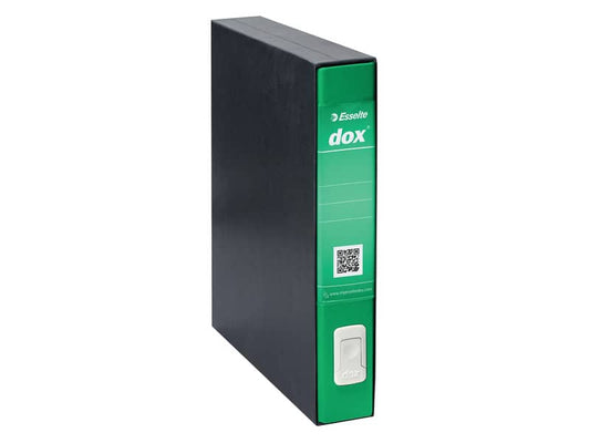 Registratore a leva DOX4 Commerciale 28,5x31,5 cm - dorso 5 cm verde - D26414